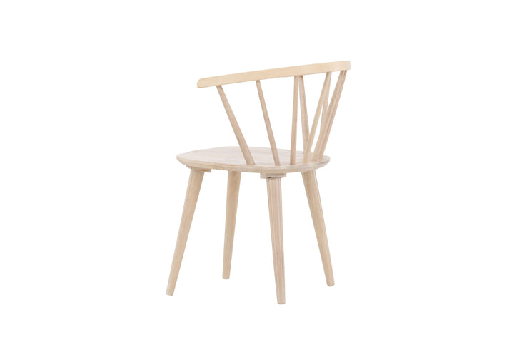 Venture Home Bobby Dining Chair 2-pack - Whitewash / Whitewash Solid Rubber Wood