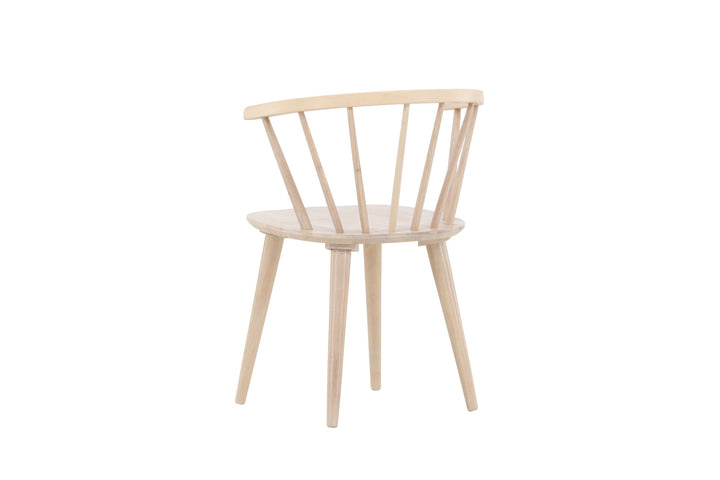 Venture Home Bobby Dining Chair 2-pack - Whitewash / Whitewash Solid Rubber Wood