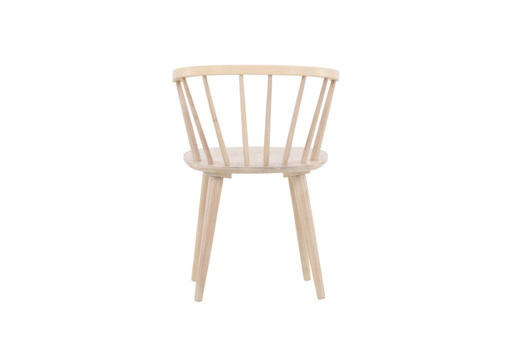 Venture Home Bobby Dining Chair 2-pack - Whitewash / Whitewash Solid Rubber Wood