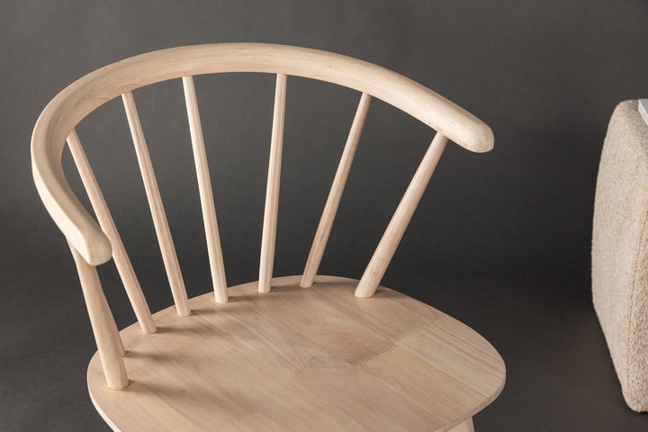 Venture Home Bobby Dining Chair 2-pack - Whitewash / Whitewash Solid Rubber Wood
