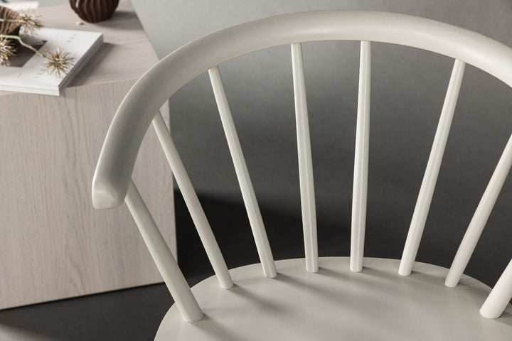 Venture Home Bobby Dining Chair 2-pack - Light grey / Light grey Solid Rubber Wood