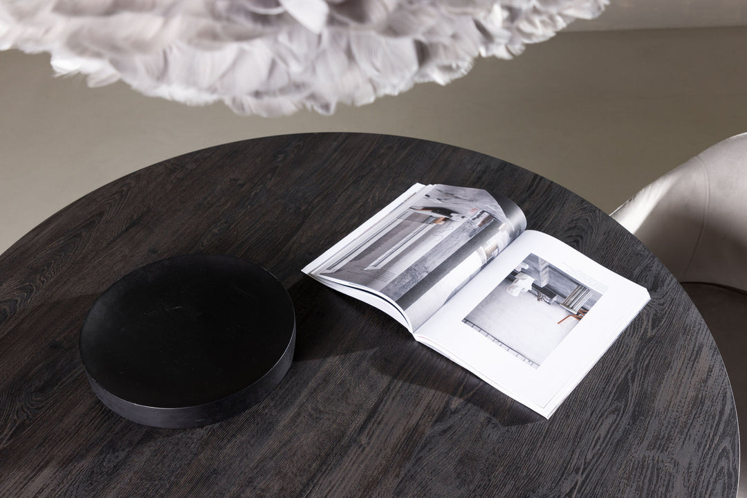 Venture Home Lanzo Dining Table φ120 - Mocca/Mocca