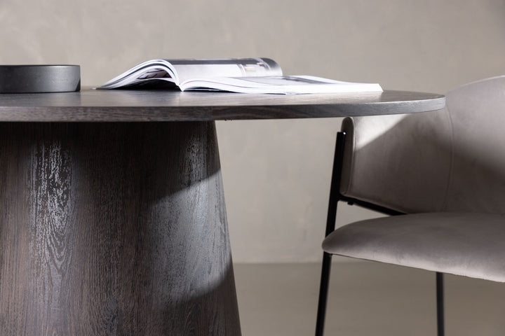 Venture Home Lanzo Dining Table φ120 - Mocca/Mocca
