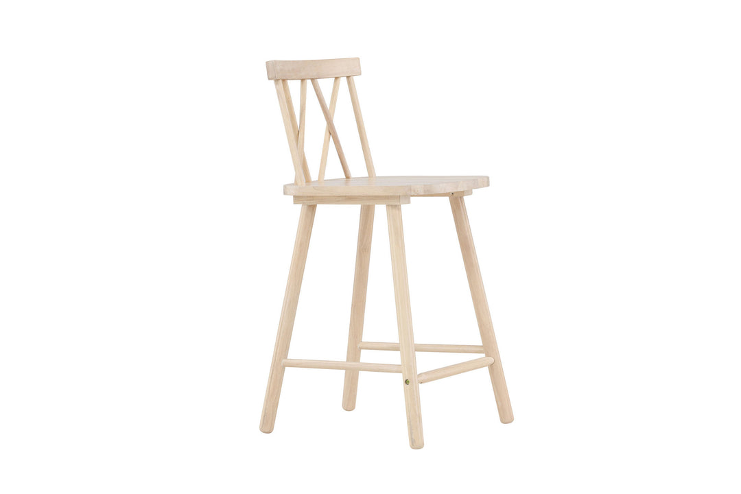 Vind Mollöström Bar Chair 2-pack - Whitewash / Wood