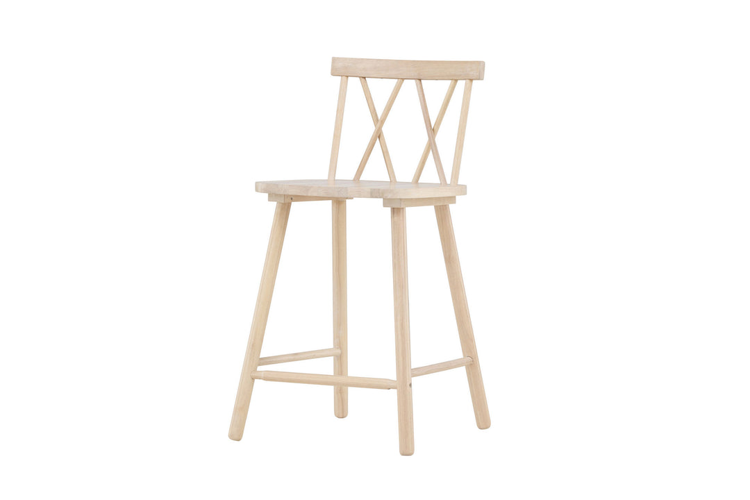 Vind Mollöström Bar Chair 2-pack - Whitewash / Wood