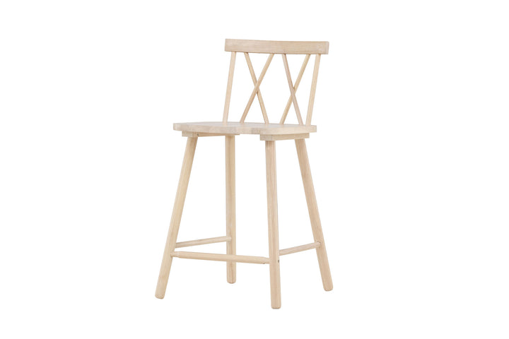 Vind Mollöström Bar Chair 2-pack - Whitewash / Wood