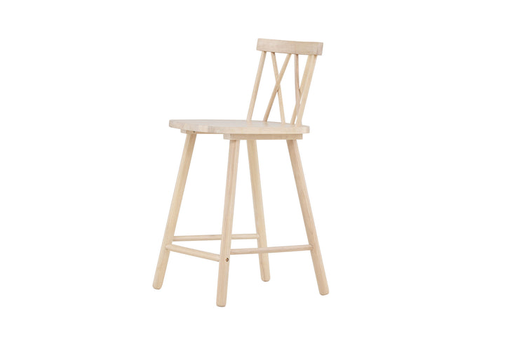 Vind Mollöström Bar Chair 2-pack - Whitewash / Wood