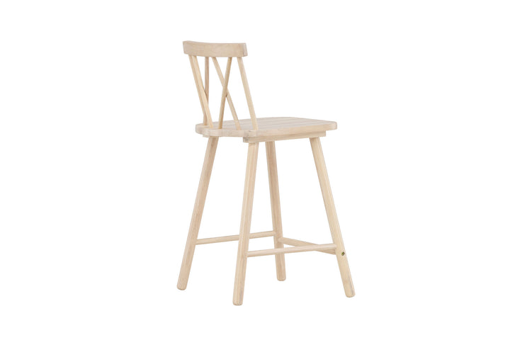 Vind Mollöström Bar Chair 2-pack - Whitewash / Wood