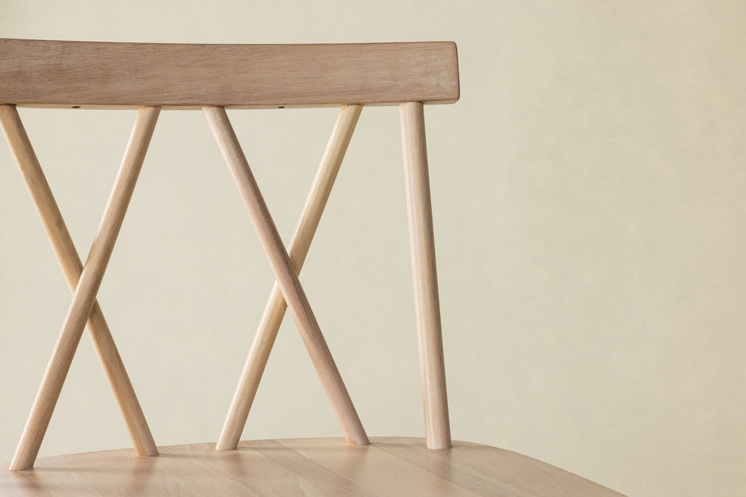 Vind Mollöström Bar Chair 2-pack - Whitewash / Wood