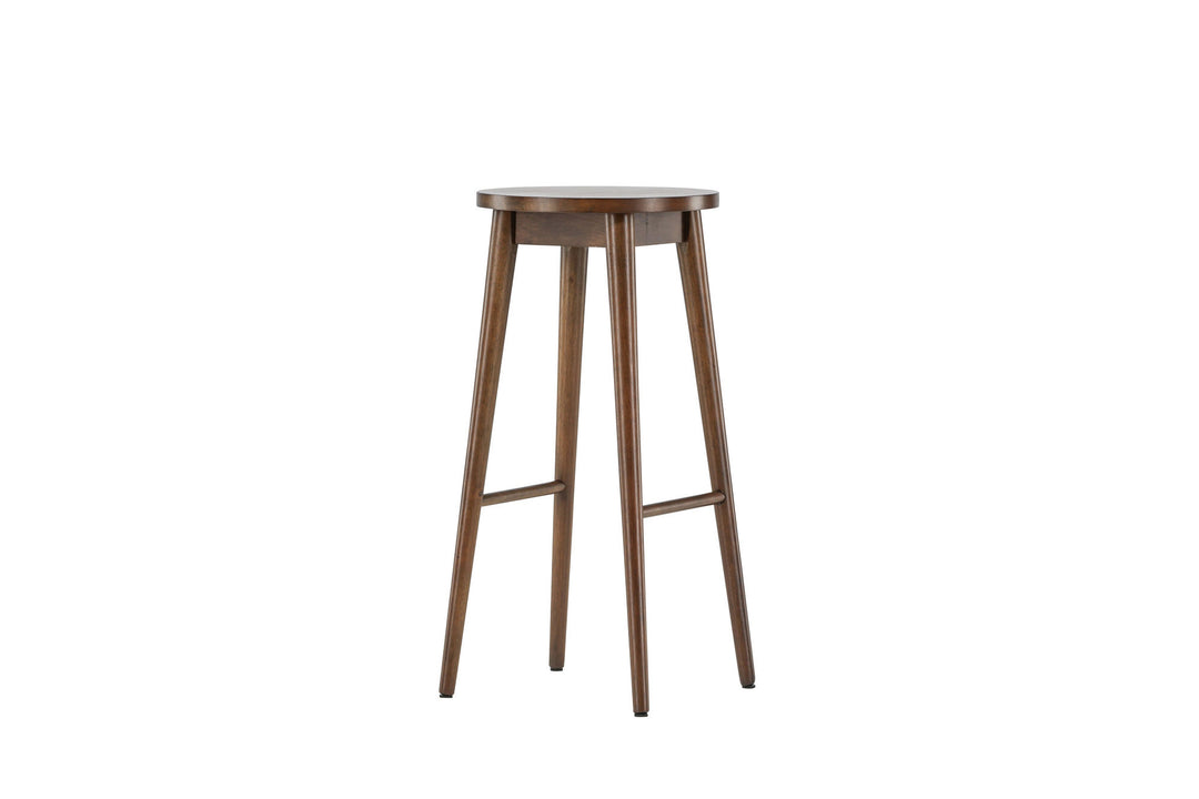 Vind Mollösand Bar Chair 2-pack - Mocca / Walnut Wood
