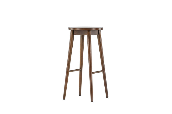 Vind Mollösand Bar Chair 2-pack - Mocca / Walnut Wood