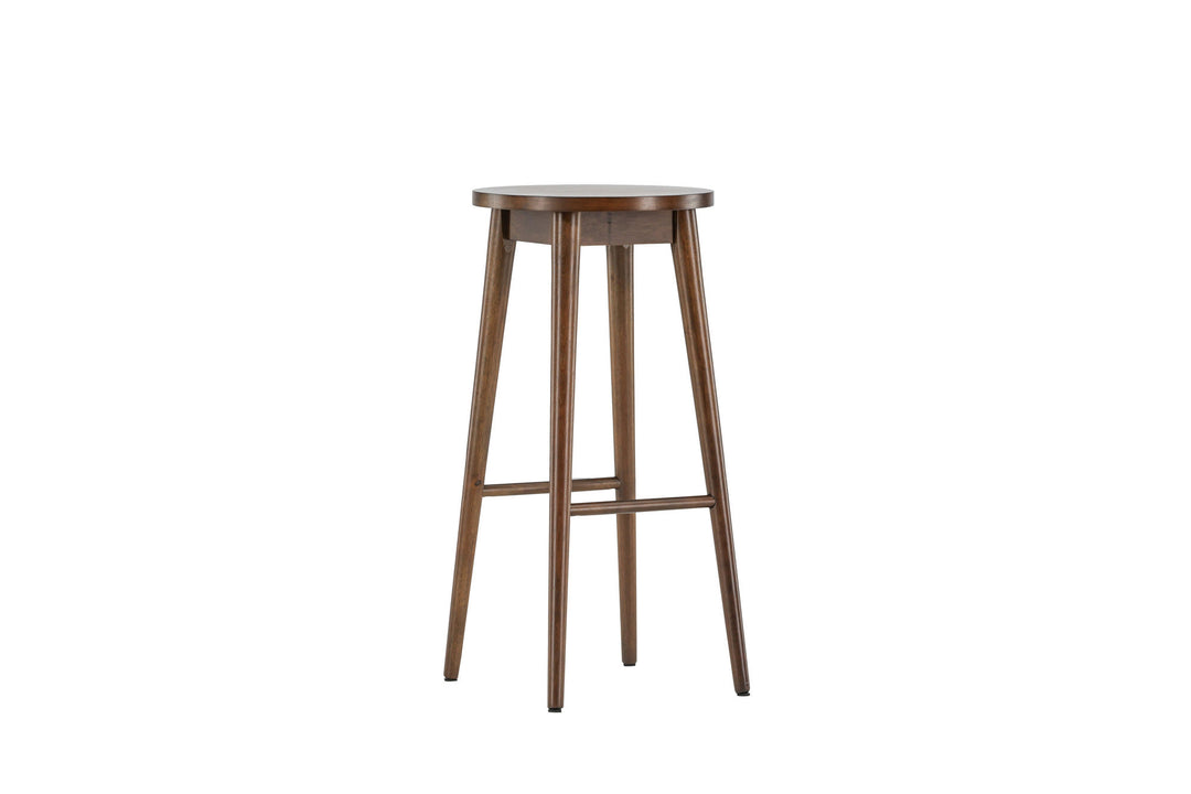 Vind Mollösand Bar Chair 2-pack - Mocca / Walnut Wood