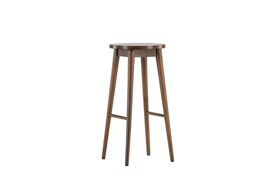 Vind Mollösand Bar Chair 2-pack - Mocca / Walnut Wood