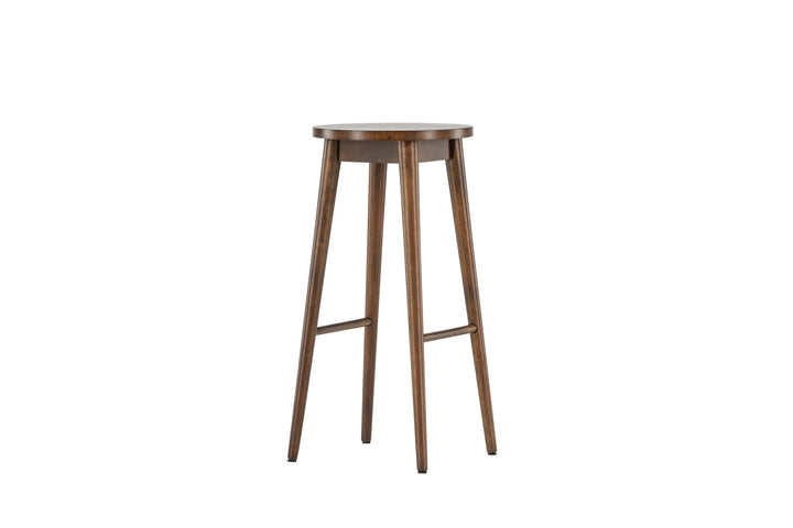 Vind Mollösand Bar Chair 2-pack - Mocca / Walnut Wood
