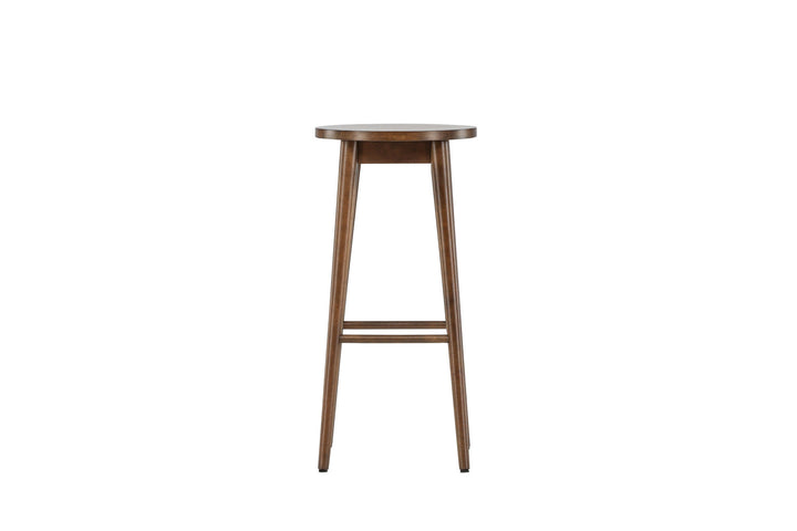 Vind Mollösand Bar Chair 2-pack - Mocca / Walnut Wood