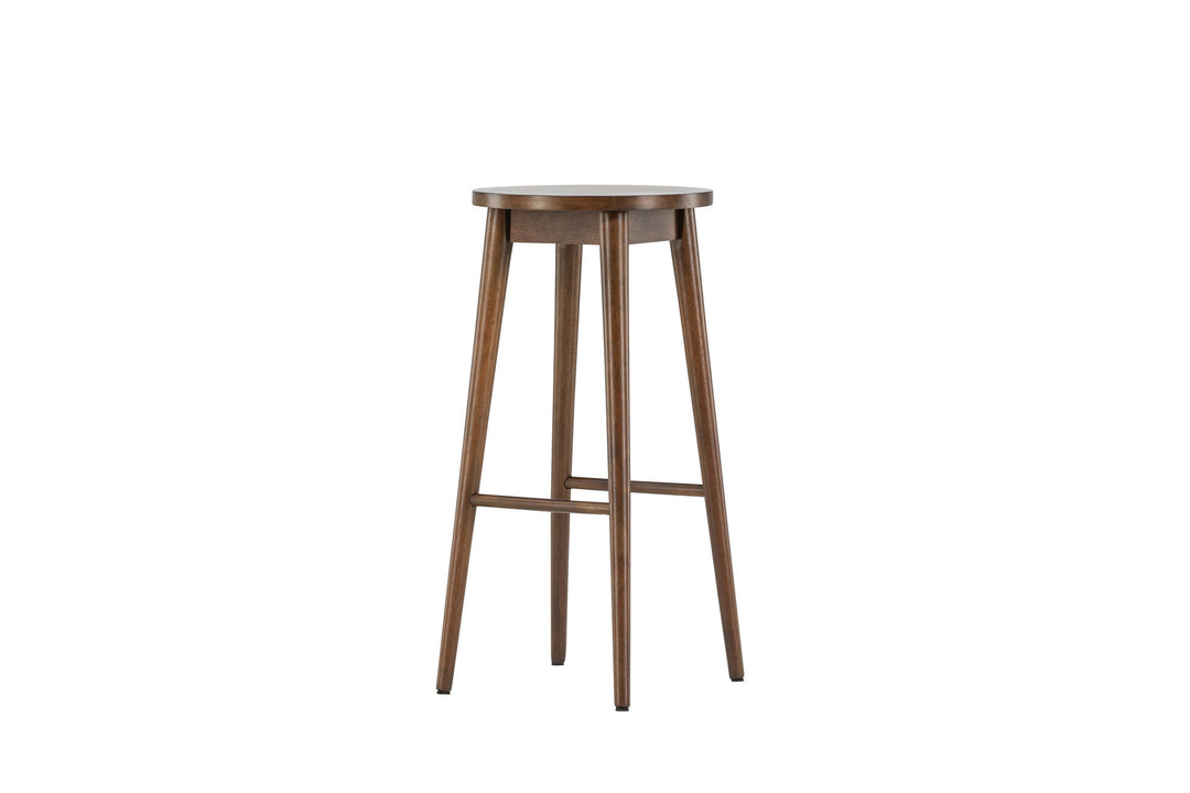 Vind Mollösand Bar Chair 2-pack - Mocca / Walnut Wood