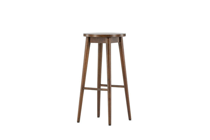 Vind Mollösand Bar Chair 2-pack - Mocca / Walnut Wood