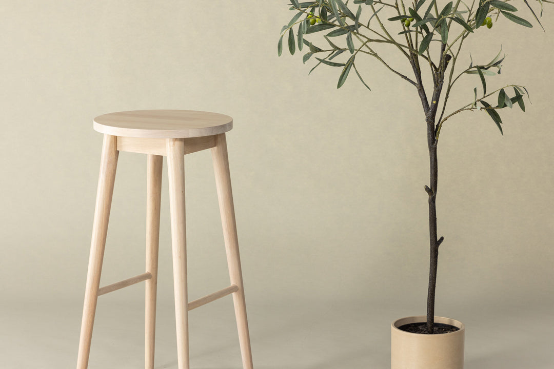 Vind Mollösand Bar Chair 2-pack - Whitewash / Wood
