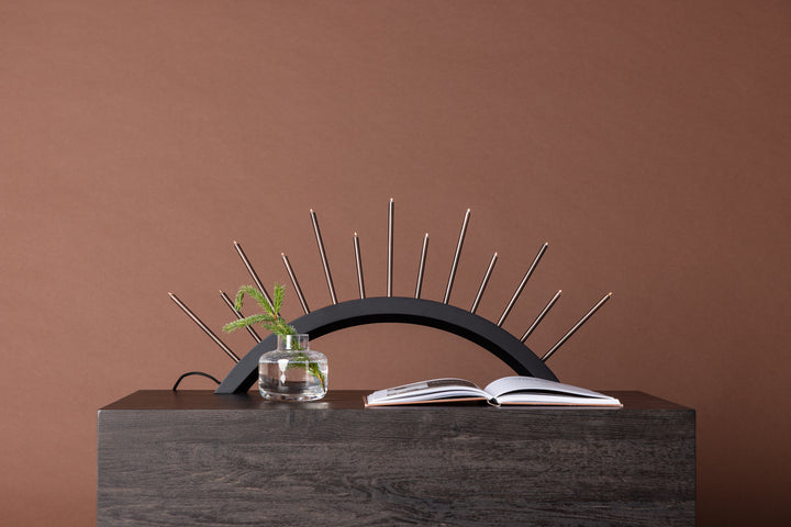 Venture Home Björnrike  Candlestick  - Black  / Metal, Copper  finish
