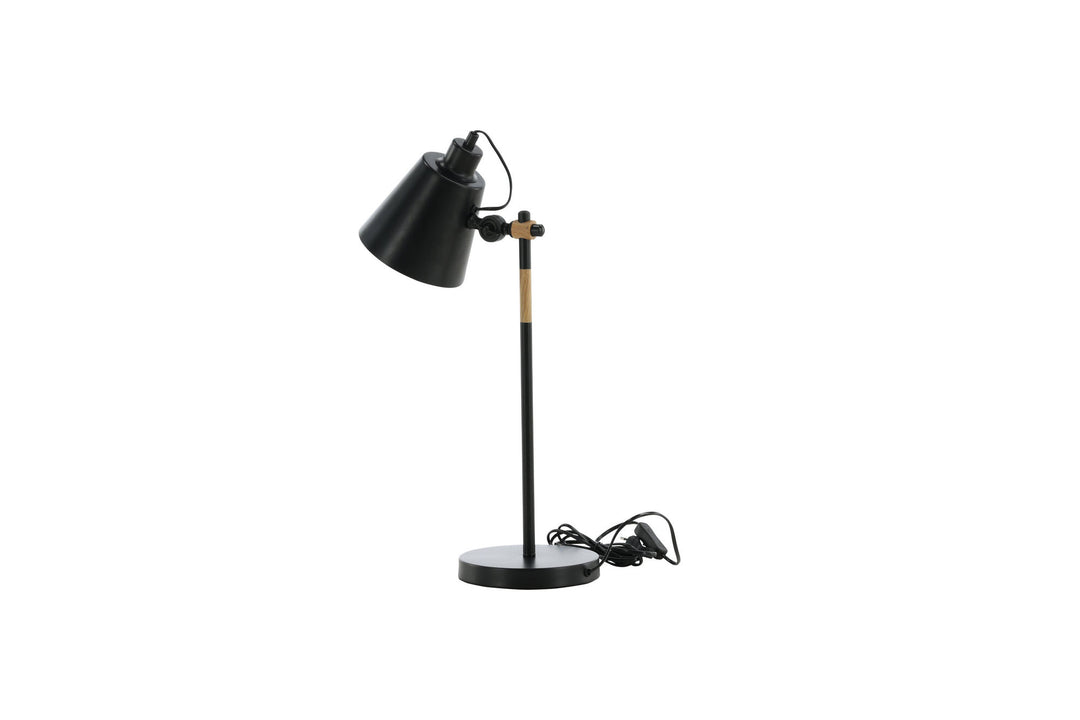 Venture Home skott -Table Lamp - Black/Black