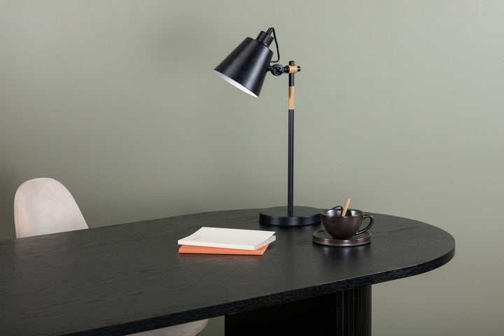 Venture Home skott -Table Lamp - Black/Black