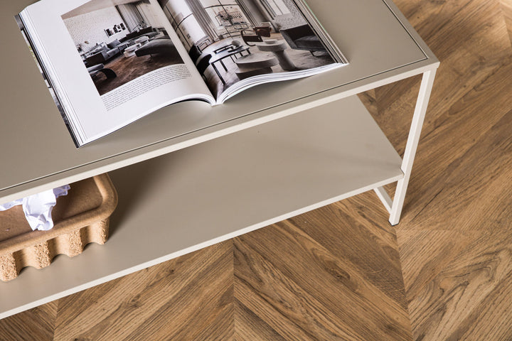 Venture Home Staal End Table - Beige