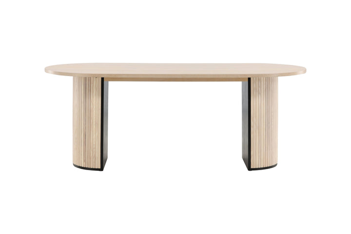Venture Home Bianca Oval Dining Table - White Wash / White Wash Veneer