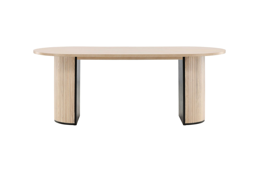 Venture Home Bianca Oval Dining Table - White Wash / White Wash Veneer