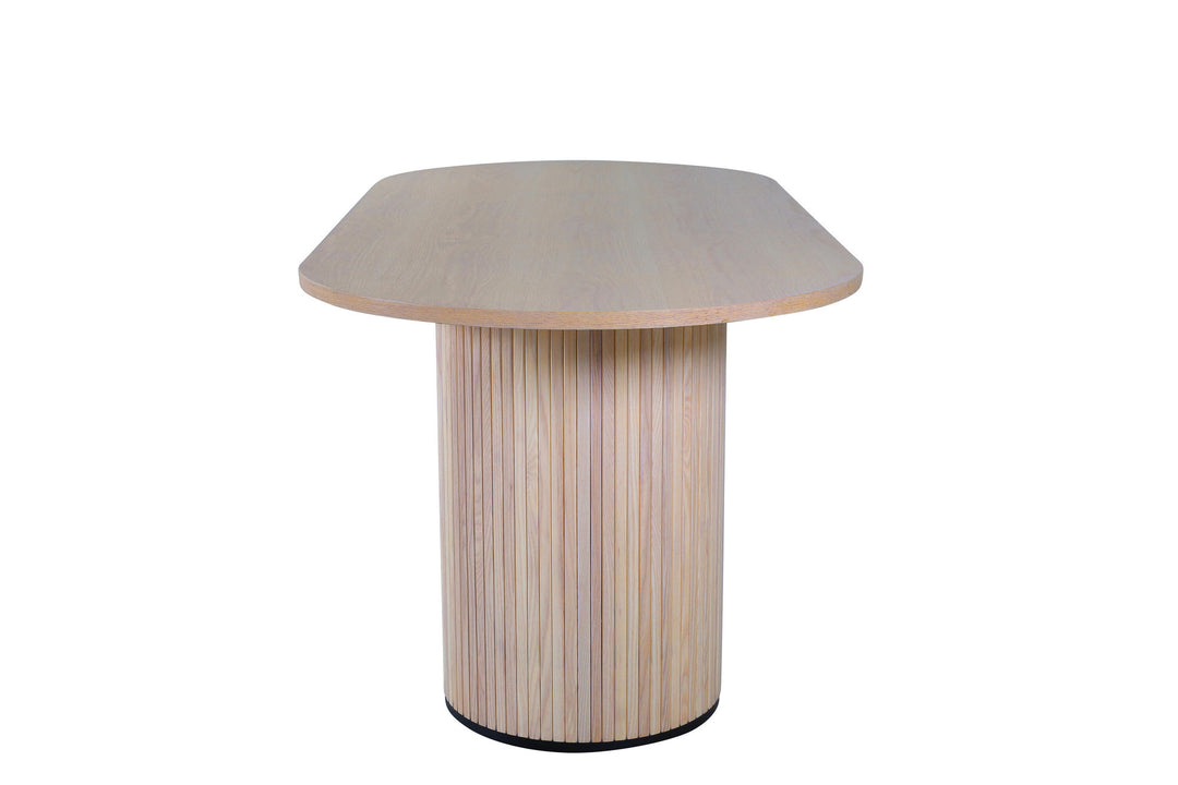 Venture Home Bianca Oval Dining Table - White Wash / White Wash Veneer
