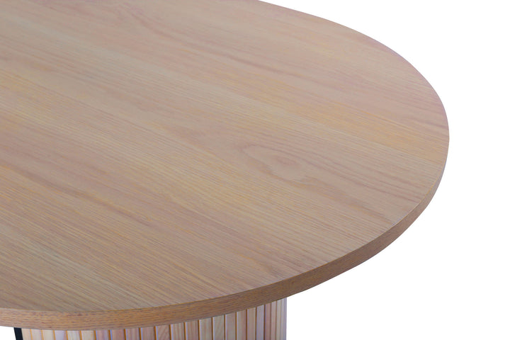 Venture Home Bianca Oval Dining Table - White Wash / White Wash Veneer