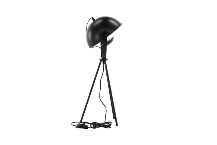 Venture Home Search -Table Lamp - Black/Black / Brass
