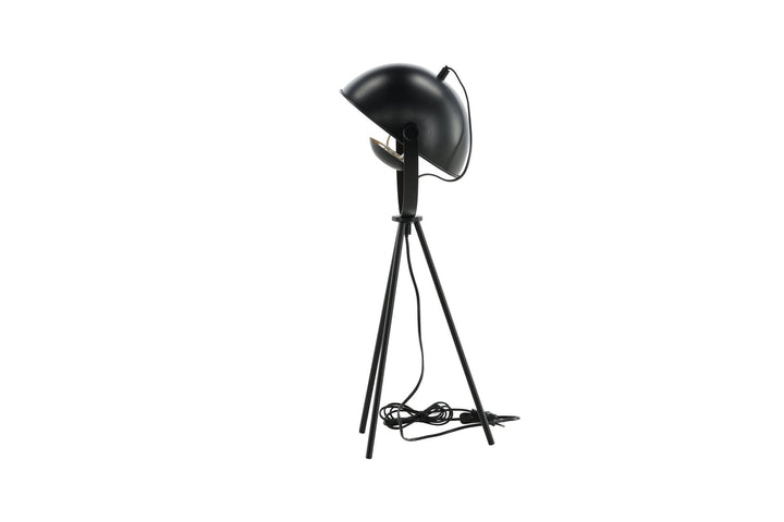 Venture Home Search -Table Lamp - Black/Black / Brass