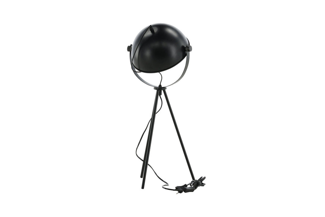 Venture Home Search -Table Lamp - Black/Black / Brass