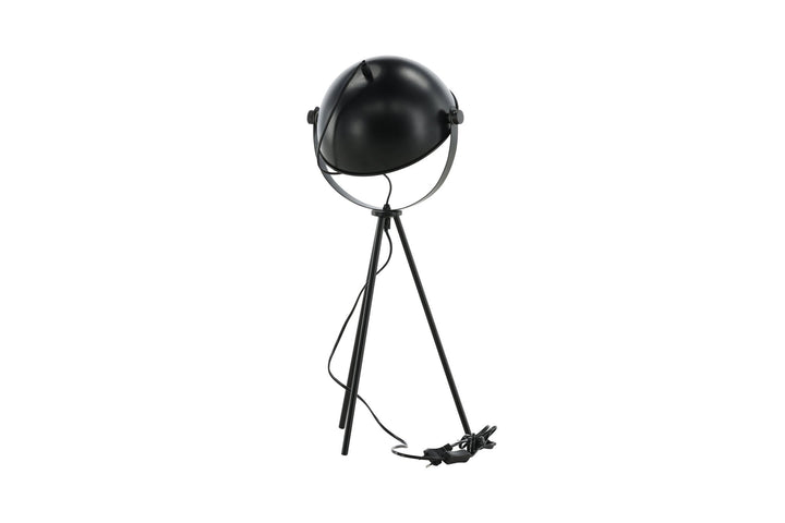 Venture Home Search -Table Lamp - Black/Black / Brass