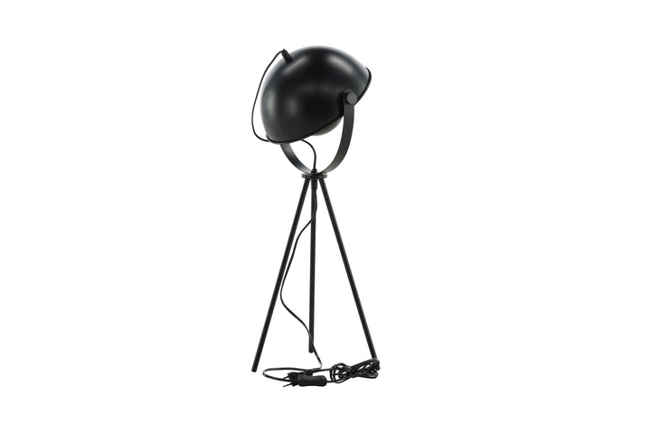 Venture Home Search -Table Lamp - Black/Black / Brass