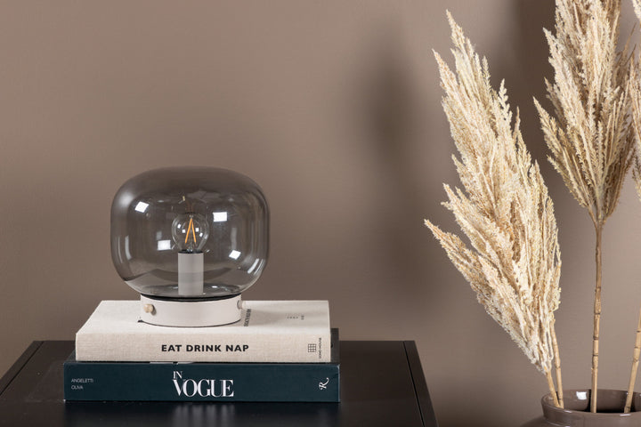 Venture Home Bollonelie -Table Lamp - Beige/Black smokey Glass