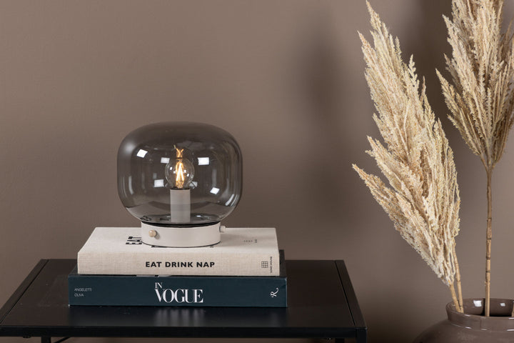 Venture Home Bollonelie -Table Lamp - Beige/Black smokey Glass