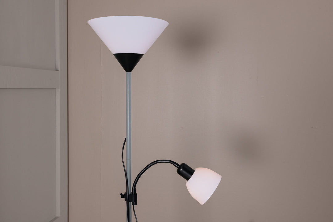Venture Home Bagasi -Floor Lamp - Grey/White