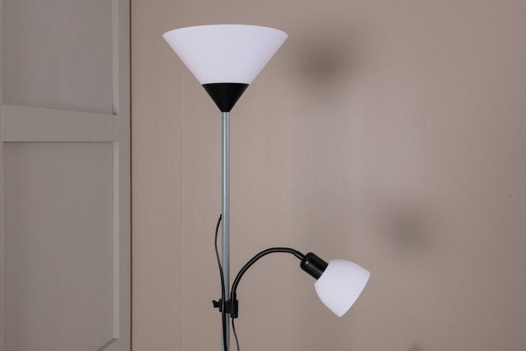 Venture Home Bagasi -Floor Lamp - Grey/White