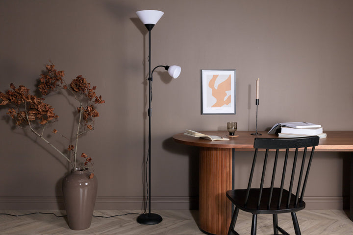 Venture Home Bagasi -Floor Lamp - Black/White