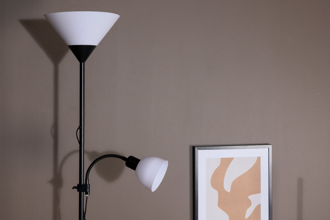 Venture Home Bagasi -Floor Lamp - Black/White