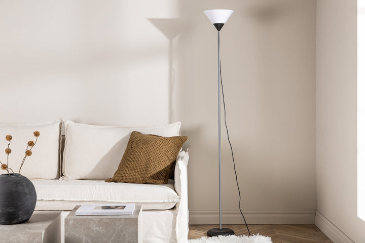 Venture Home Batang -Floor Lamp - Light Grey/White