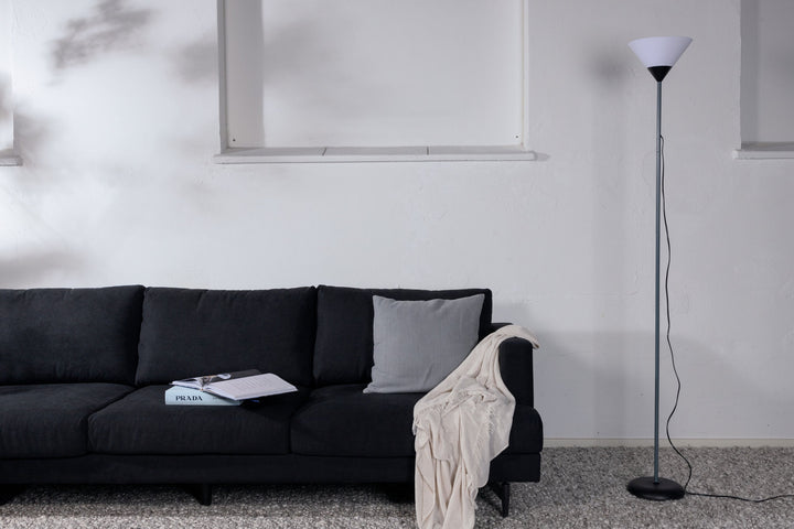 Venture Home Batang -Floor Lamp - Dark Grey/White