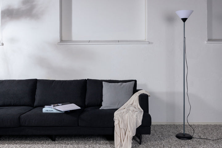 Venture Home Batang -Floor Lamp - Dark Grey/White