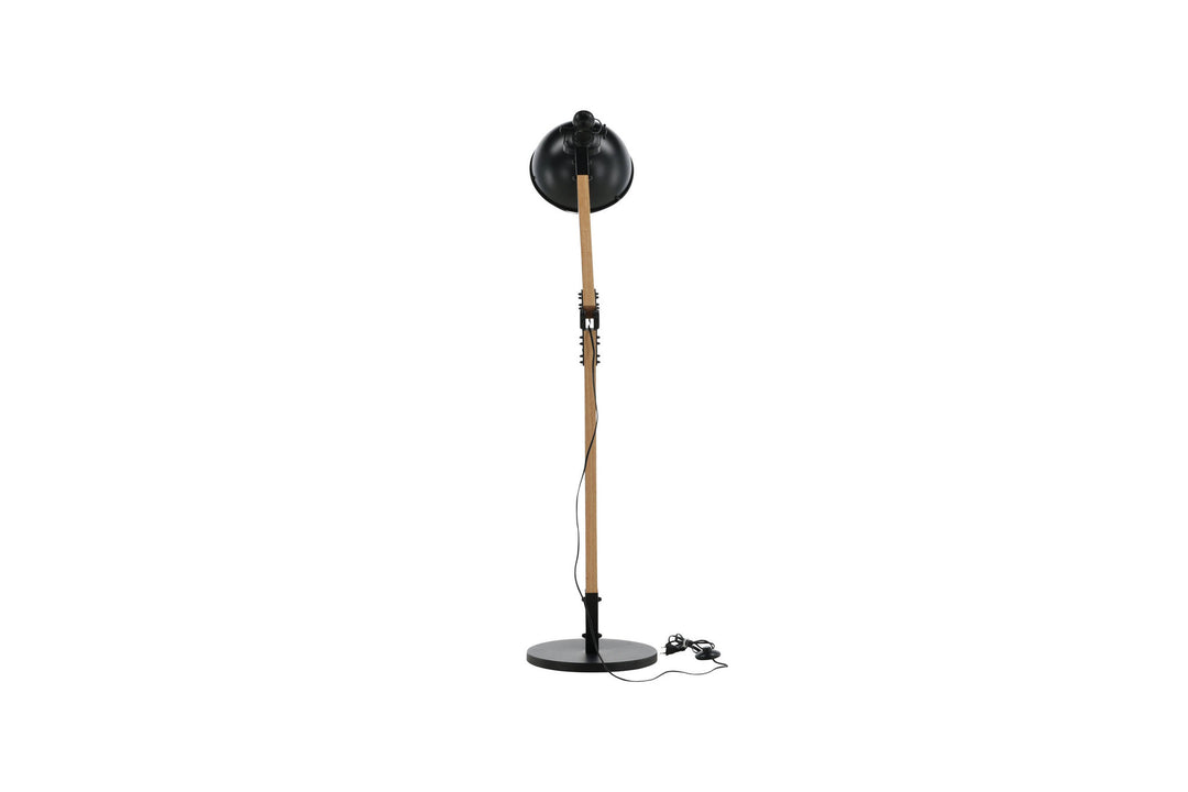 Venture Home Kick -Floor Lamp - Wood/Black