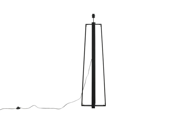 Venture Home Avspark -Floor Lamp - Blk Leg/Smokey Glass/Add Blk Smoked Glass ball on top