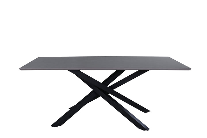 Venture Home Piazza Dining Table - Black / Grey Veneer