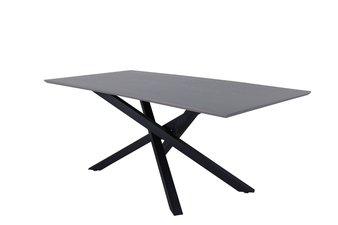Venture Home Piazza Dining Table - Black / Grey Veneer
