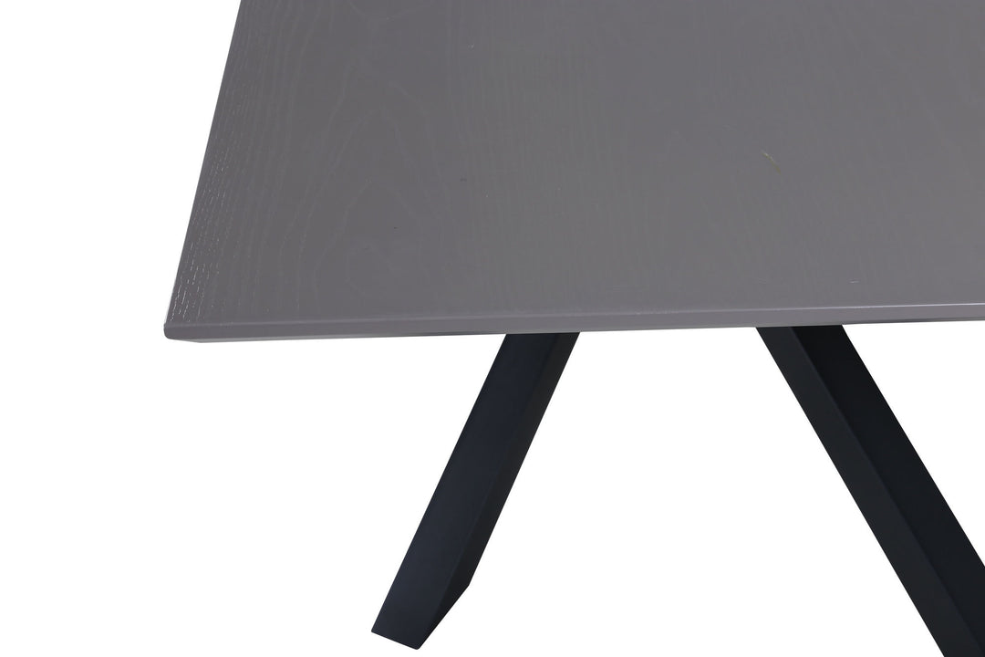 Venture Home Piazza Dining Table - Black / Grey Veneer