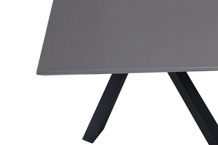 Venture Home Piazza Dining Table - Black / Grey Veneer